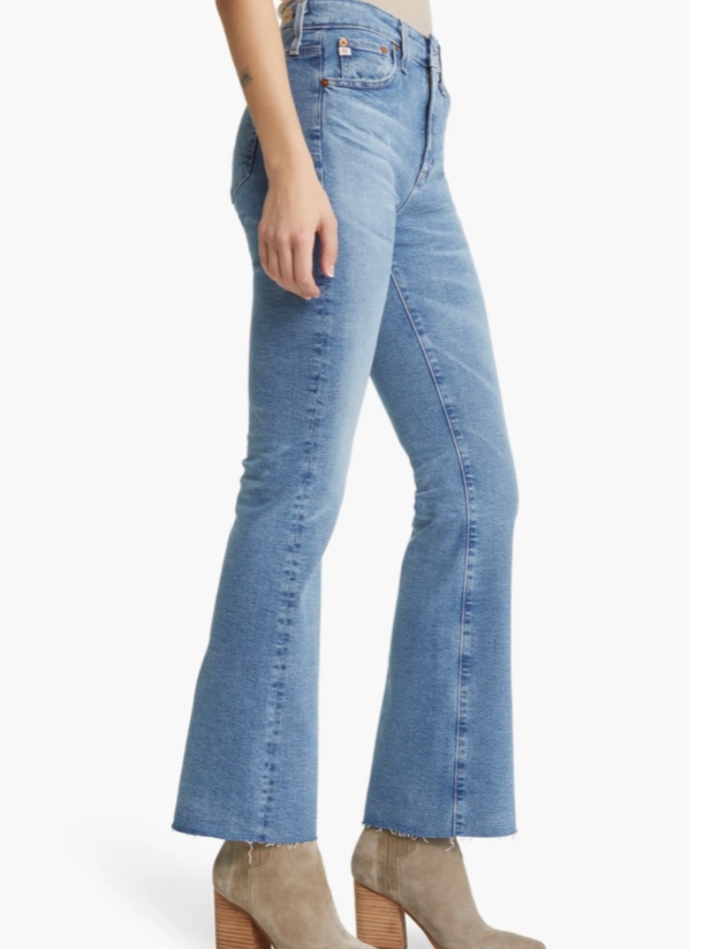 AG Farah High Rise boot cut jeans, 30, CB2650 - Picture 2 of 6